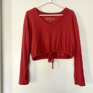 Aero Seriously Soft Cropped Long Sleeve